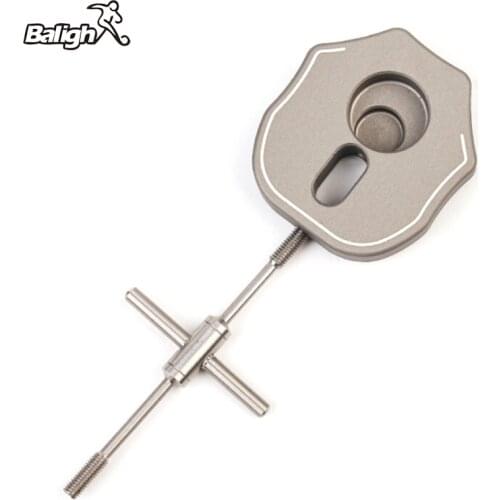 Balight DIY Reel BBearing Remover Kit Matertial Stainless Steel Repair Kit Baitcasting Maintenance Tool Spool Dismantling Device