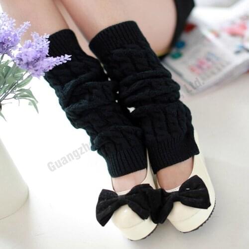 New fashion leg warmers long womens boot cuff leg warmers calentadores piernas mujer largos women leg warmers for winter