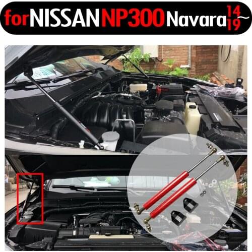 For Nissan NP300 Navara D23 for Renault Alaskan for Mercedes-Benz X-Class 2014-2019 Front Hood Bonnet Gas Struts Lift Support