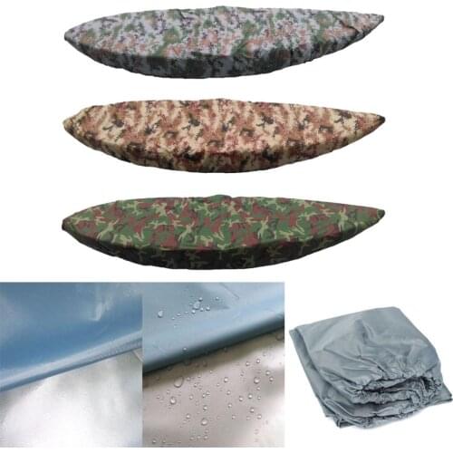 Durable Rain Dust Proof Sun Protection Kayak Canoe Boat Cover 3.6-3.9m for Marine Yatch Inflatable Fishing Boat Accessories