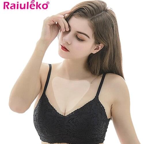 Silicone Reusable Anti Wrinkle Chest Pad Invisible Adhesive Chest Pad Eliminate Fine Lines Wrinkles Sticker Tighten Lift Chest