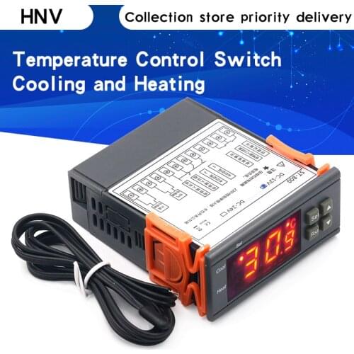 STC-800 Aquarium Incubator Seafood Machine Electronic Digital Microcomputer Temperature Controller Switch Cooling and Heating