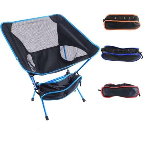 Travel Ultralight Folding Chair Superhard High Load Outdoor Camping Chair Portable Beach Hiking Picnic Seat Fishing Tools Chair