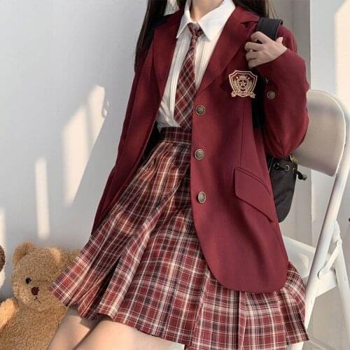 Lolita Outwear Jk Uniform Coat Girls Suit Long Sleeve School Student Japanese Lolita Girl Anime Cosplay Harujuku Kawaii Sweet