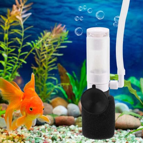 3-in-1 Practical Fish Tank Filter Fish Tank Shrimp Pond Air Pump Mini Aquarium Biochemical Sponge Filters