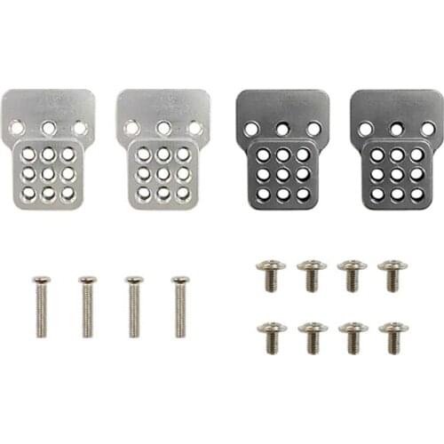 4PCS Metal Shock Mount for WPL C14 C24 D90 99S RC Model Car Upgraded Parts