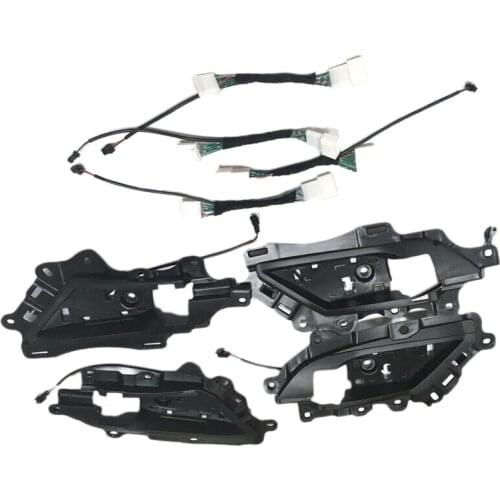 Car LED Decorative Light Special Atmosphere Lamp Decorative Lamp Door Light White Ice Blue 12V for Toyota Camry 2018