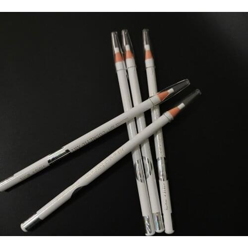 1pcs White Waterproof Microblading Eyebrow Pencil Peel-off Water-Resistant 1818 Eyebrow Pencil Eyebrow Shade Permanent Makeup