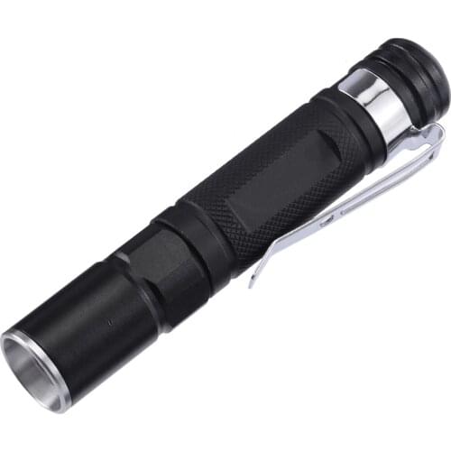 Outdoor Camping Pocket Tools 2000LM Mini Flashlight Waterproof LED Pen Light Pocket Flashlight Torch Lamp With Clip For Hiking