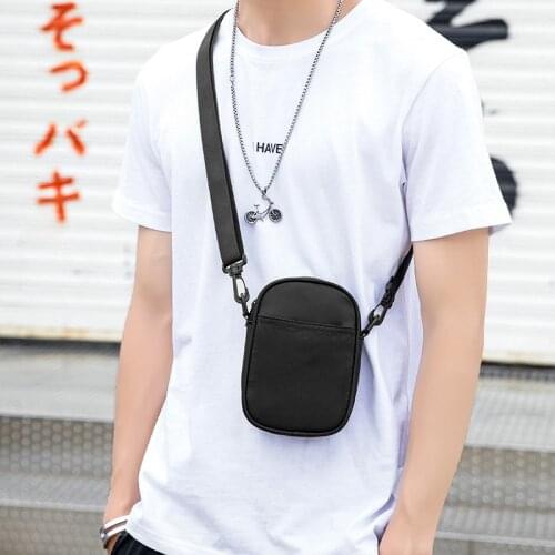 Mens Fashion Nylon Small Bag Casual Men Mini Handbags Male Cross Body Shoulder Messenger Bags For Men Purses And Handbag