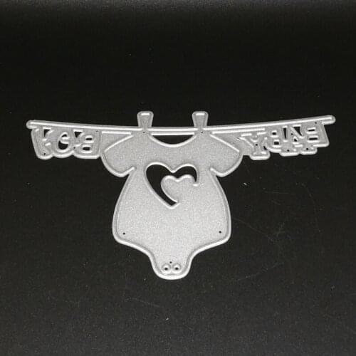 Metal baby boy Cutting Dies Stencils for DIY Scrapbooking photo album Decorative Embossing DIY Paper Cards