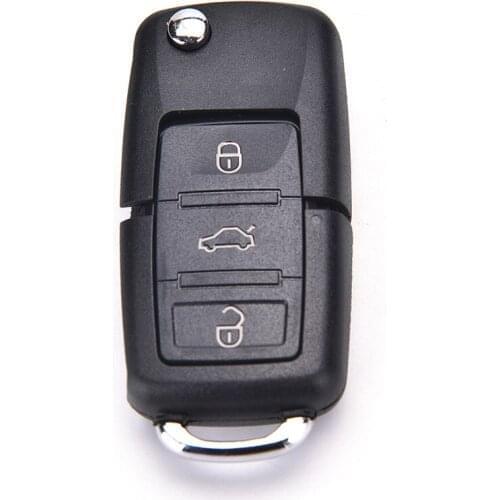 New 3 Button Folding Remote Key Folding Case for Golf Passat Bora