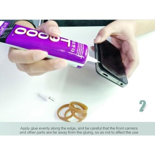 Strong Adhesive T9000 Acrylic Glue Transparent Super Glue Semiconductor Jewelry Phone Case Repair Glue DIY Practical Soft Glue