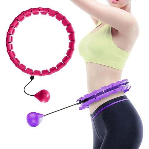 Hoola Fitness Smart Sport Hoop Adjustable Thin Waist Exercise Gym Circle Ring Fitness Hoops Equipment Home Training