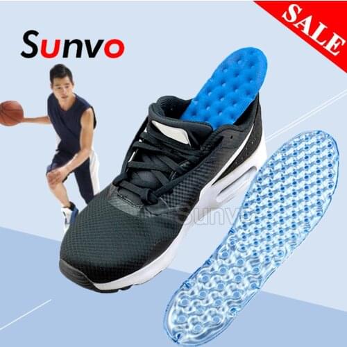 Sport Insoles Air Cushion for Shoes Shock Absorption Damping Running Basketball Football Plantar Fasciitis Shoe Pad Dropshipping