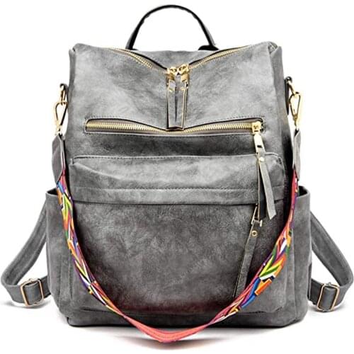 HOUSE OF CB Womens Fashion Purse Backpack Multipurpose Design Handbags and Shoulder Bag PU Leather Travel bag