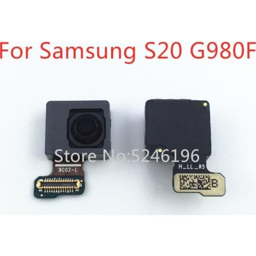 1pcs Front Facing small Camera Module Flex Cable For Samsung Galaxy S20 G980F G980U Selfie Camera Original Replace