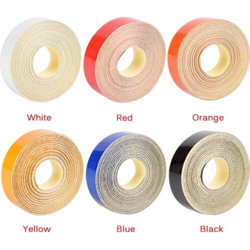 1cmx5m Car-styling Night Magic Reflective Tape Automotive Body Motorcycle Decoration Car Sticker 7 Color Reflective Warning Tap