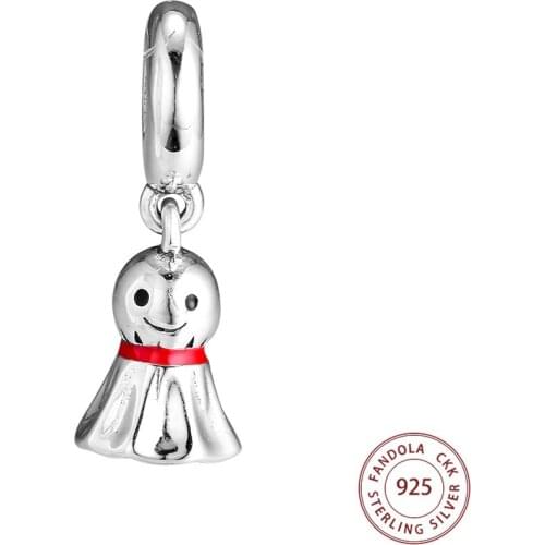 100% 925 Sterling Silver Asian Sunny Doll Dangle Charms Beads for Jewelry Making Fits Original Charm Bracelet argent