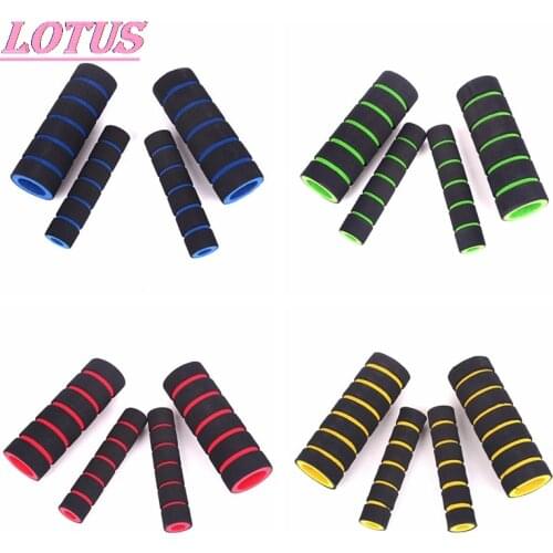 High-density foam car grips, mountain bikes, folding bikes, motorcycles, brake handlebars, foldable, non-slip, 4pcs