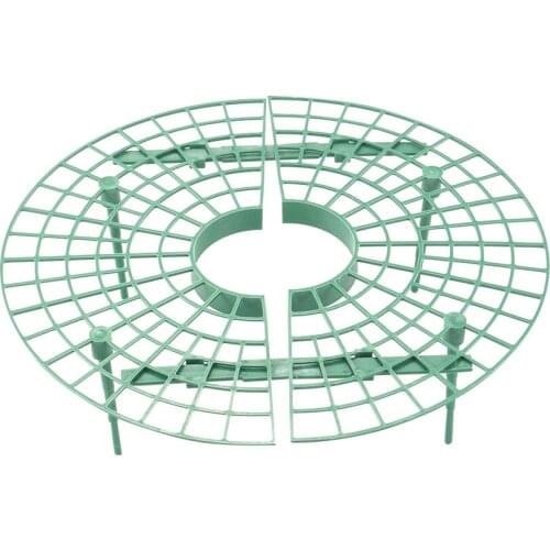 8pcsStrawberry Growing Circle Support Rack Gardening Balcony Fruit Vegetable Vine Plants Protective Frame Climbing Vine Pillar
