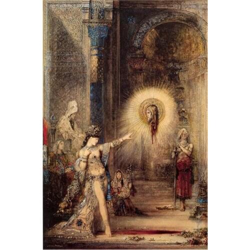 "John The Baptists Head Appears"5D DIY Full Round Diamond Painting Cross Stitch 3D Embroidery Rhinestone Home Decor Art Y635