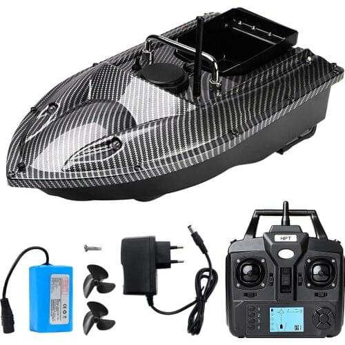 GPS Smart Fishing Bait Boat with Single Bait Containers Automatic Bait Boat Remote Control Fishing Feeder Boat Fishing Tool