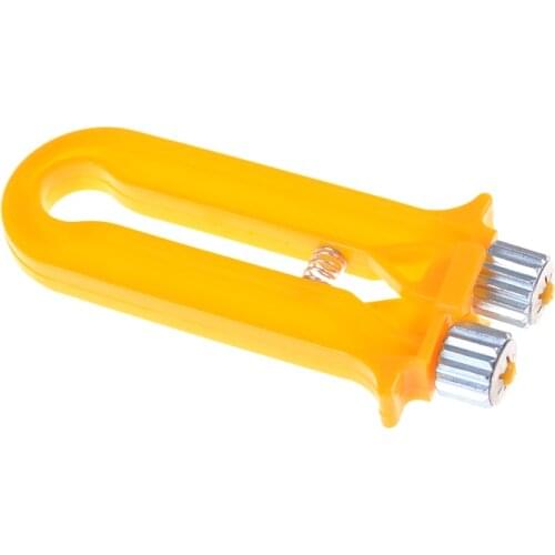 Orange 2 in 1 Bee Hive Frame Wire Cable Tensioner Crimper Crimping Retractor Tool Nest Box Beekeeping Equipment