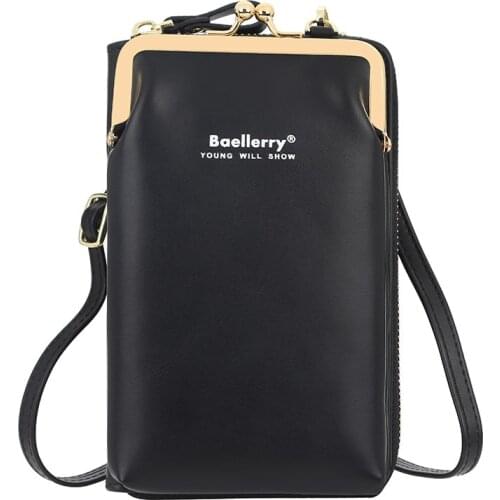 New Crossbody Cell Phone Shoulder Bag Cellphone Bag Fashion Daily Use Card Holder Mini Summer Shoulder Bag for Women Wallet
