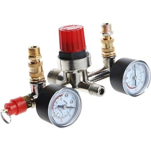 2019 High Efficiency Regulator Heavy Duty Air Compressor Pump Pressure Control Switch + Valve Gauge