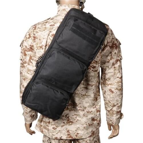 Tactical 24" Rifle Bag Molle Assault Nylon Shoulder Bag Outdoor Camping Hunting Accessories Trekking Fishing MP5 Cross Bag