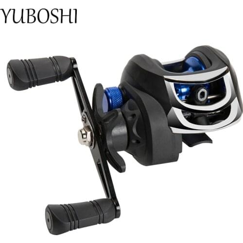 YUBOSHI Brand Baitcasting Reel 7.2:1 High Speed Super Long Casting Fishing Reel 8KG Max Drag Metal Spool Fishing Coil
