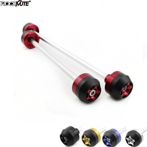 Motorcycle Front Rear Wheel Protector For KAWASAKI ZX-10 2004-2005 Axle Fork Crash Slider Falling Protection