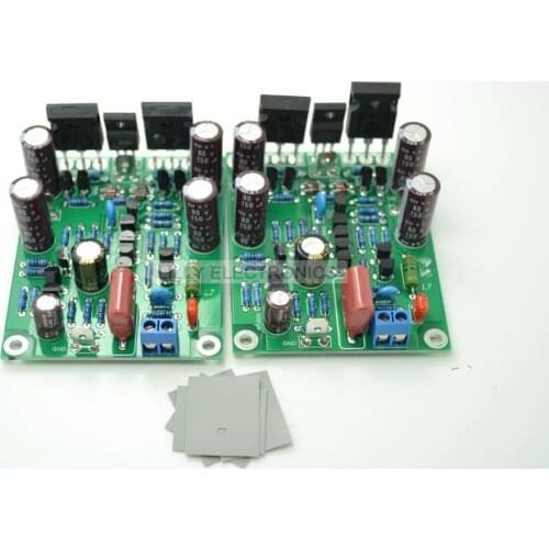 2Pcs L7 300W+300W 4ohm Class AB IRFP240 IRFP9240 Amplifier finished board