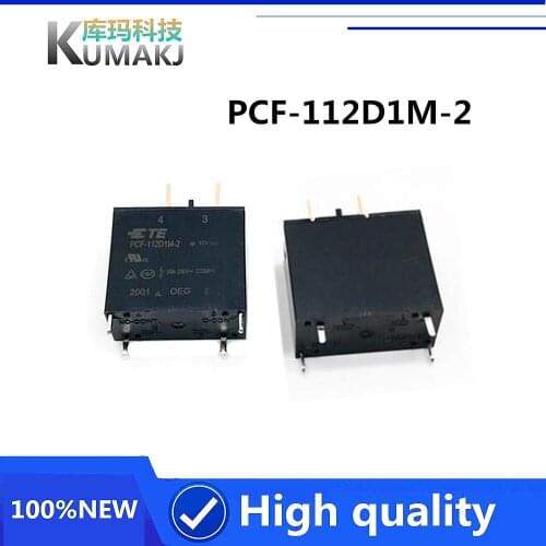 2PCS/LOT 100%New Power relay PCF-112D1M-2 12VDC PCF-124D1M-2 24VDC PCF 112D1M-2 20A 250VAC 4PIN 1 group normally open