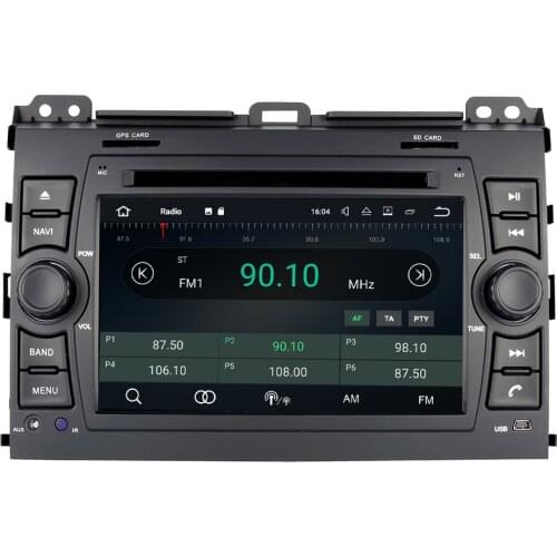 Android 10 car DVD player for Toyota Land Cruiser Prado 120 2002-2009/ Lexus GX470 dvd 3G dvr tape recorder stereo head units