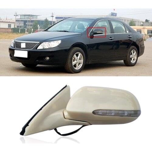 CAPQX 5/7Wire For BYD F6 08-11 Car Exterior Rearview Rear View Mirror Side Mirror Wing Mirror Reverse Mirror Reflector Assy