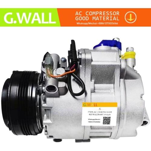 FOR BMW X5 E70 3.0d X6 E71 2006-2010 A/C AC COMPRESSOR 64529121762 64529185146-03 64529185146 64509121762 64529195971