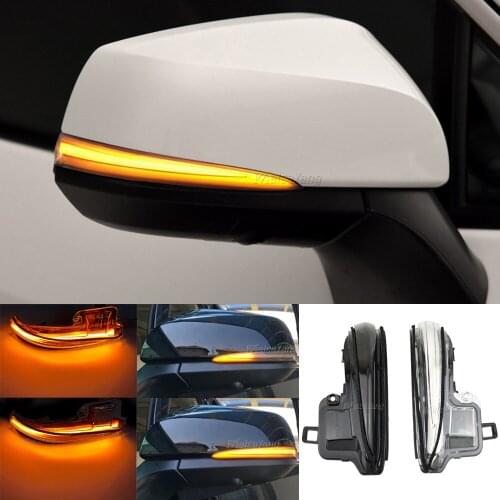 For Toyota Alphard Vellfire RAV4 XA50 2019-2020 Highlander 2020 LED Dynamic Turn Signal Light Sequential Side Mirror Indicator