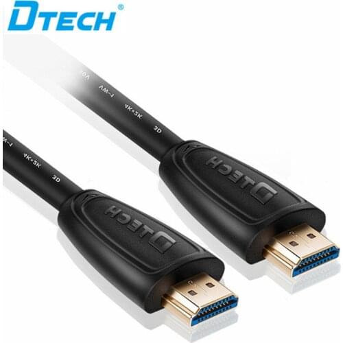 DTECH 4K HDMI 2.0 Cable 1080p 144 Hz 2k 3D High Speed HD Type A Male to Male Cord with Gold Plated Connector HDMI Cable