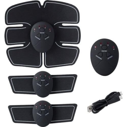 EMS abdominal muscle fitness machine intelligent electric trainer bodybuilding fitness machine abdominal/arm training sports