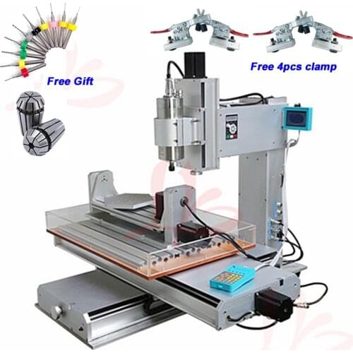 5 Axis Vertical 3040 CNC Router Engraver 1.5KW 2.2KW Column Type Metal Milling Machine with Ball Screw 110/220V