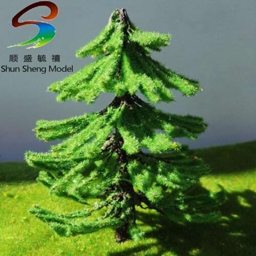 5pcs Scale Train Layout Set Model Scale Trees for Z Scale high 10cm Simulation trunk