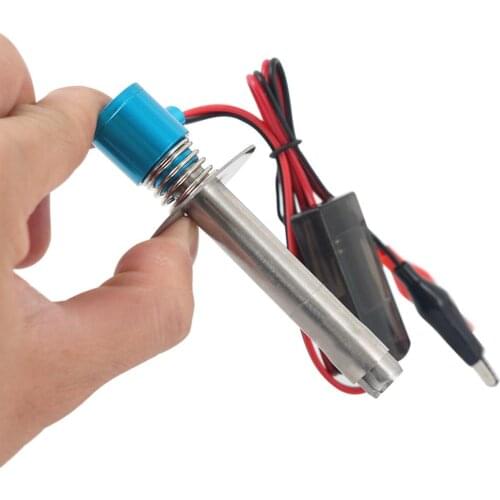 New RC Cars 6-24V RC HSP 80100 Electronic Glow Plug Igniter Cable Clip Nitro Output 1.2V 18 21 28 engine RC Car Accessories Y1