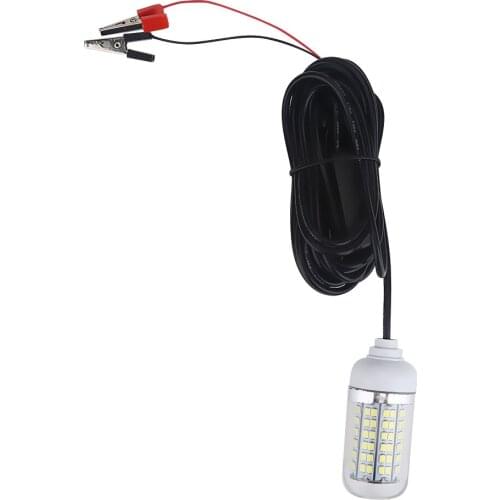 Submersible LED Boat Light IP68 Waterproof Underwater Marine Dock Fishing Night Light 12V Outdoor Led Piscina Luz Spotlight