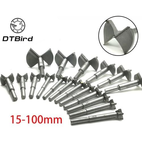 Forstner Wood Auger Drill Bit Self Centering Hole Saw Cutter Woodworking Tools Set 15mm,20mm,25mm,30mm,35mm Hinge Forstner Bits