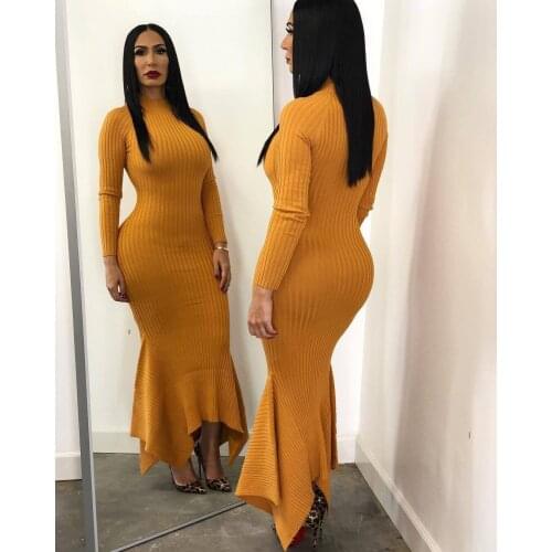 Shuaenls Fashionable Knitted Dresses