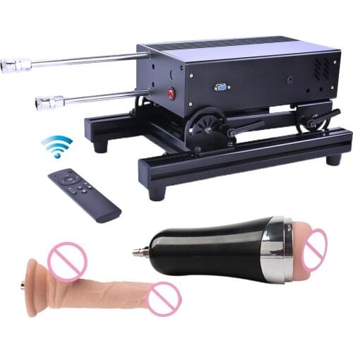 Stable sex machine for adults Automatic for women with dildos sex toys for women and men Pump gun metal bracket 200W stroke 15cm