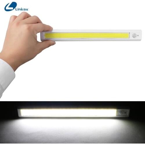 Super Bright LED PIR LED Motion Sensor Light Cupboard Wardrobe Bed Lamp LED Under Cabinet Night Light For Closet Stairs Corridor