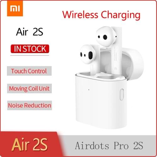 Xiaomi Airdots Pro Air 2S TWS MI In-EarTrue Wireless Earphones Wireless Charging Bluetooth Headset LHDC Tap Control Dual MIC ENC